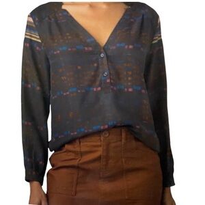 NWT Prana Elsie Top Size Large Magnet Grey